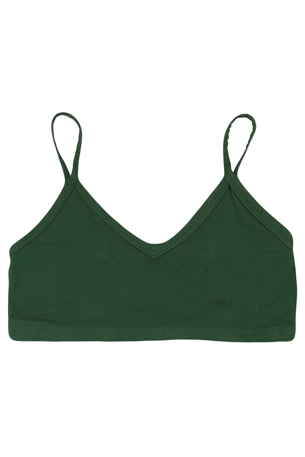 Bralette - Sale Colors | Jungmaven Hemp Clothing & Accessories / Color: Hunter Green