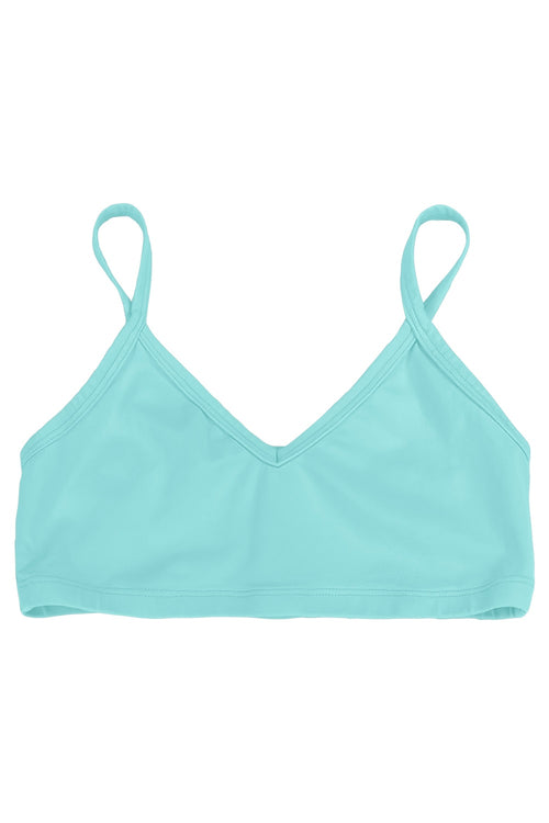 Bralette - Sale Colors | Jungmaven Hemp Clothing & Accessories / Color: Oasis Blue