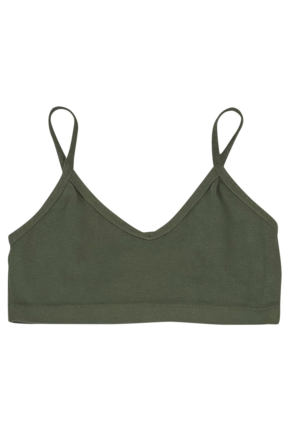 Bralette | Jungmaven Hemp Clothing & Accessories / Color: Olive Green