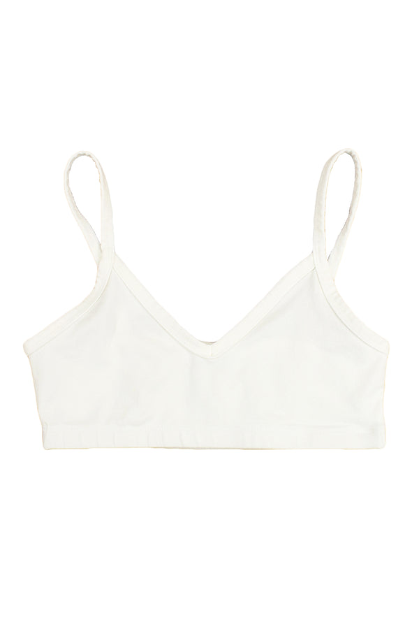 Bralette | Jungmaven Hemp Clothing & Accessories / Color: Washed White