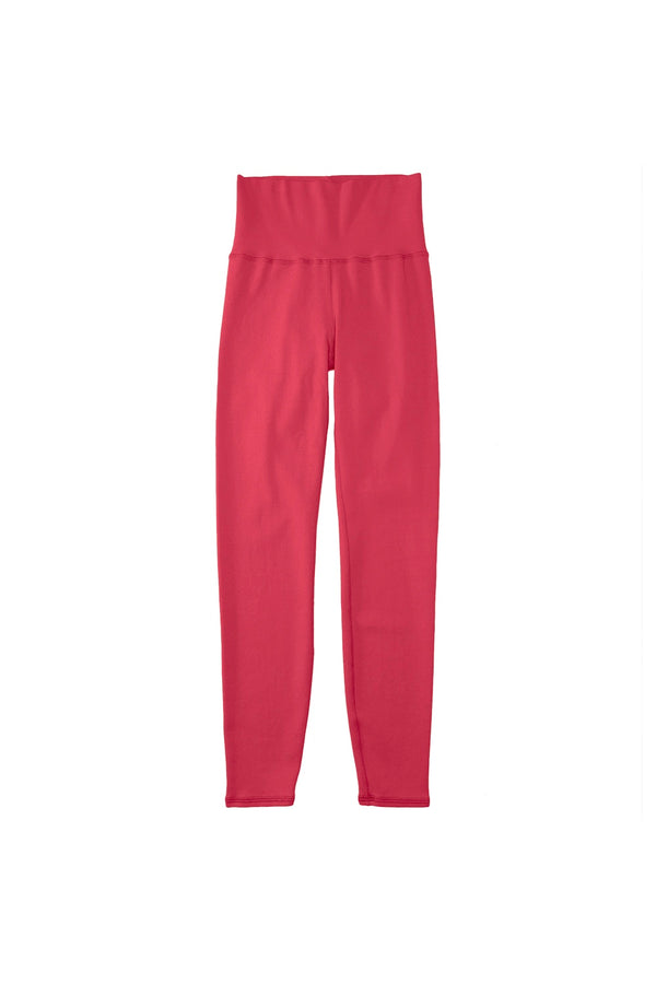 Brooks Leggings | Jungmaven Hemp Clothing & Accessories / Color: Poppy Red