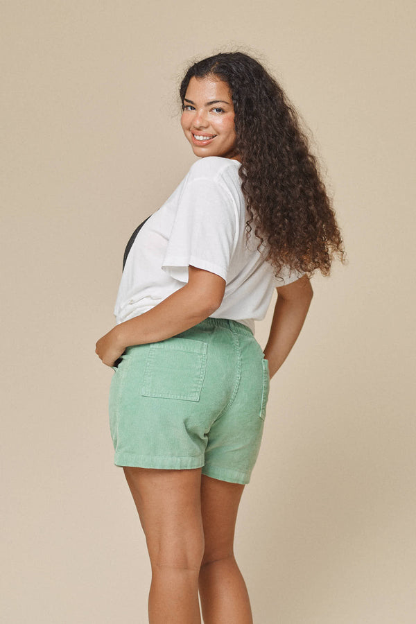 Cabuya Cord Short | Jungmaven Hemp Clothing & Accessories / model_desc: Nikki is 5’2” wearing M