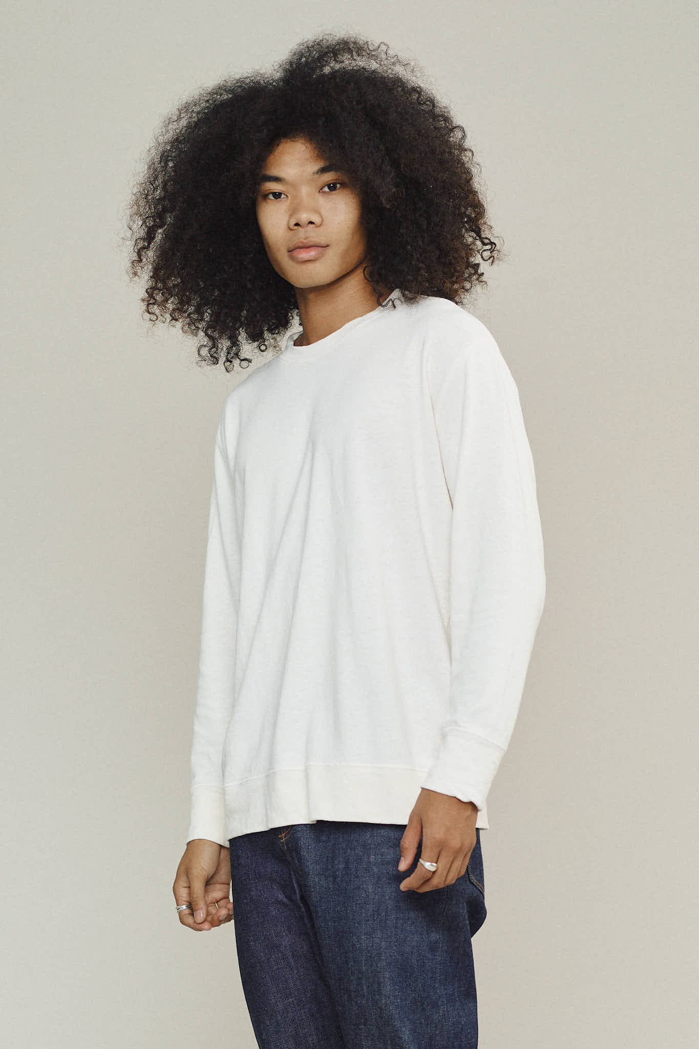 YGM×SEE SEE×SFC RAGLAN CREW SWEAT シーシー