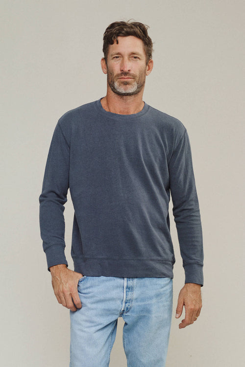 California Pullover | Jungmaven Hemp Clothing & Accessories / model_desc: Bryan is 6’1” wearing M