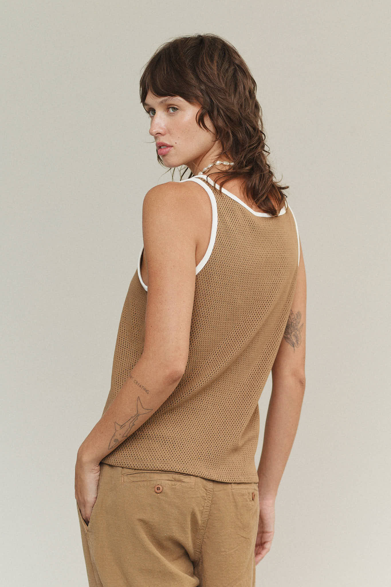 Calobo Mesh Tank | Jungmaven Hemp Clothing & Accessories / Color: