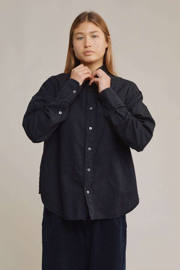 Catalina Button Down Shirt | Jungmaven Hemp Clothing & Accessories / model_desc: Katriel is 5’9” wearing S