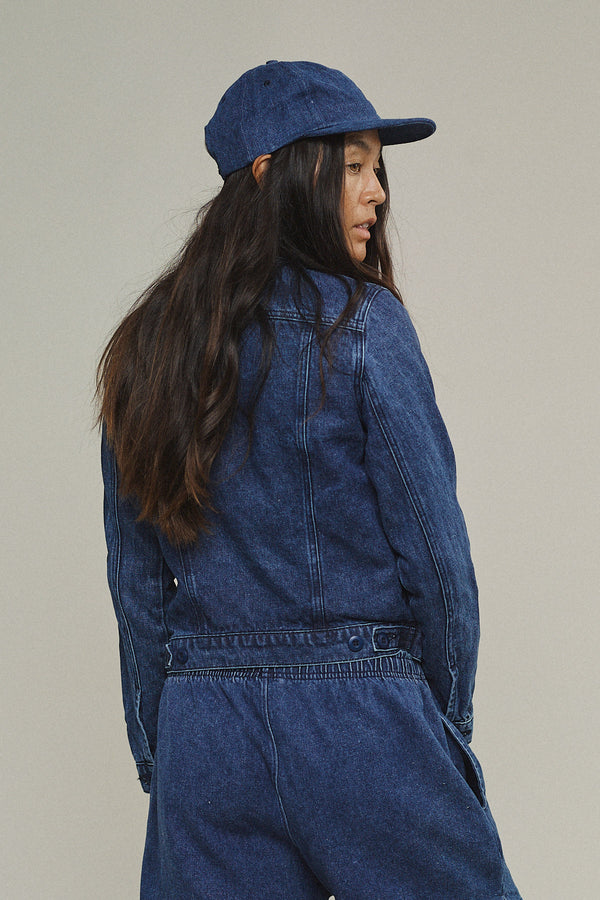 Celeste Denim Jacket | Jungmaven Hemp Clothing & Accessories / Color: