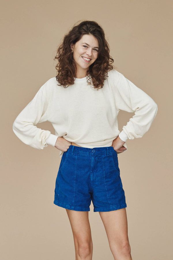 Cabuya Cord Short | Jungmaven Hemp Clothing & Accessories / model_desc: Sydney is 5’7” wearing S