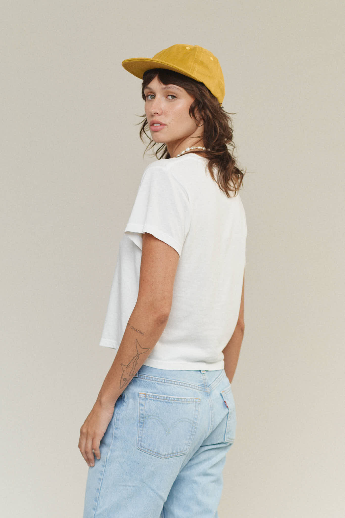 Cropped Ojai Tee | Jungmaven Hemp Clothing & Accessories / Color: