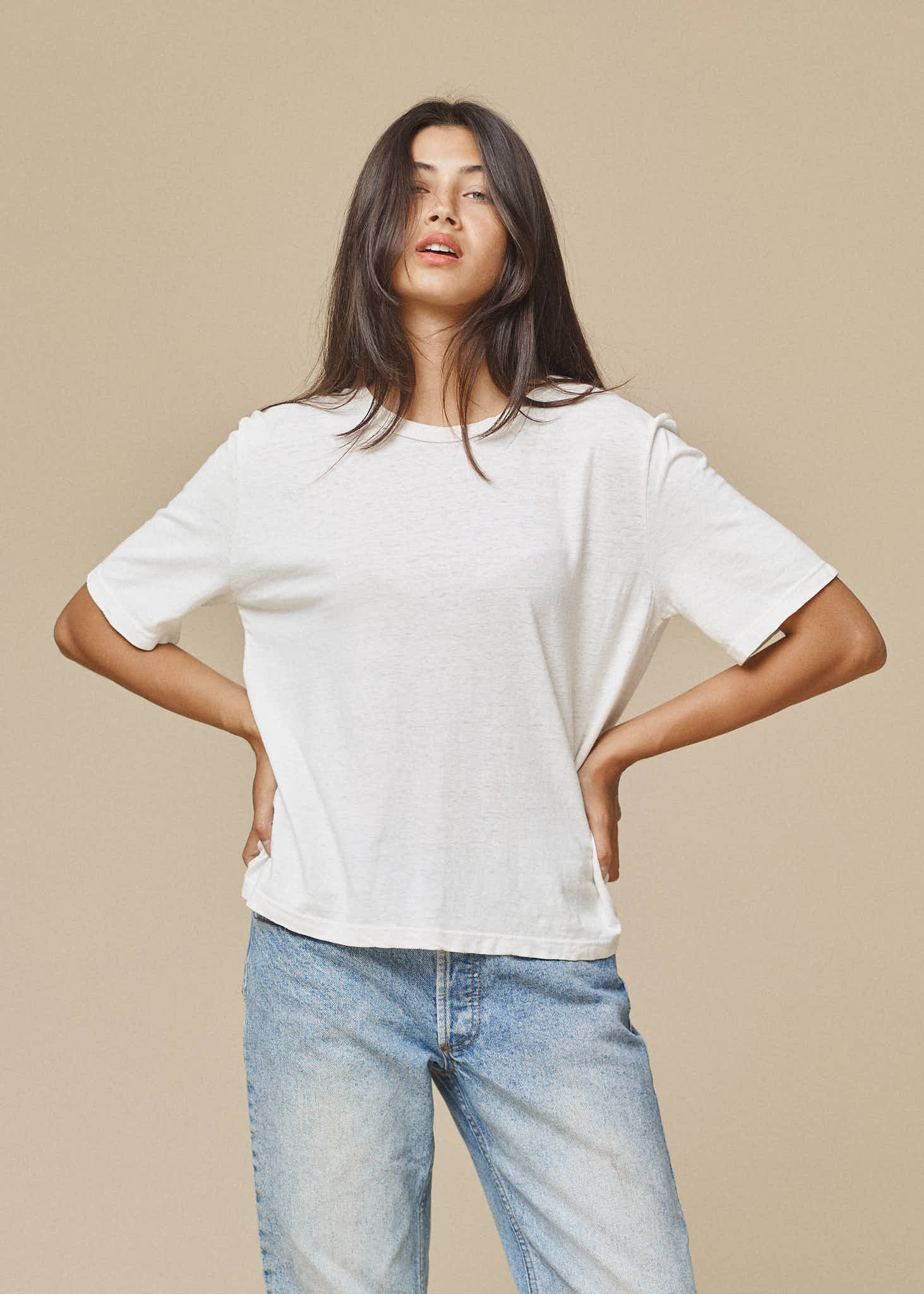Silverlake Cropped Tee | Jungmaven Hemp Clothing & Accessories / Color: