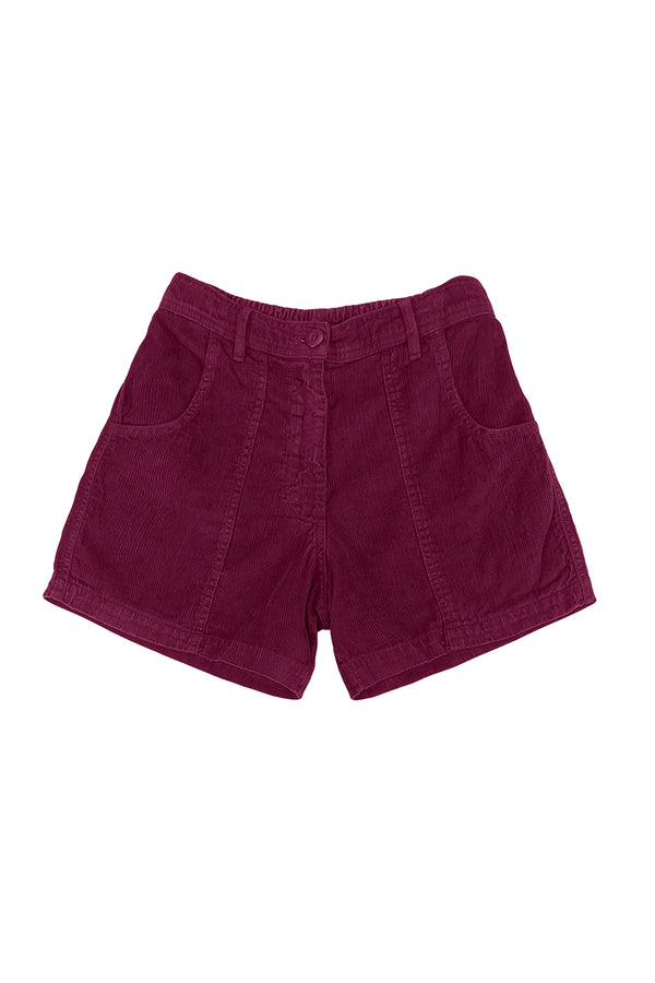 Cabuya Cord Short | Jungmaven Hemp Clothing & Accessories / Color: Burgundy