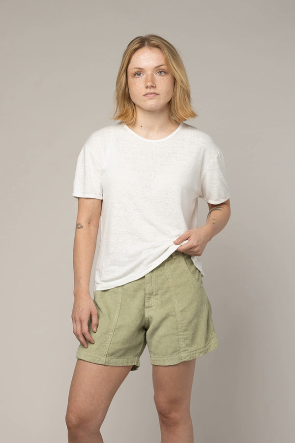 Cabuya Cord Short | Jungmaven Hemp Clothing & Accessories / model_desc: Abby is 5’6” wearing S
