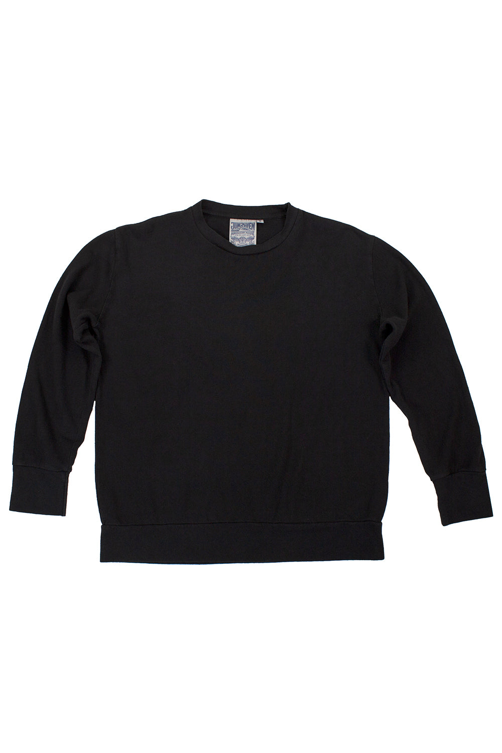 California Pullover | Jungmaven Hemp Clothing & Accessories / Color: Black