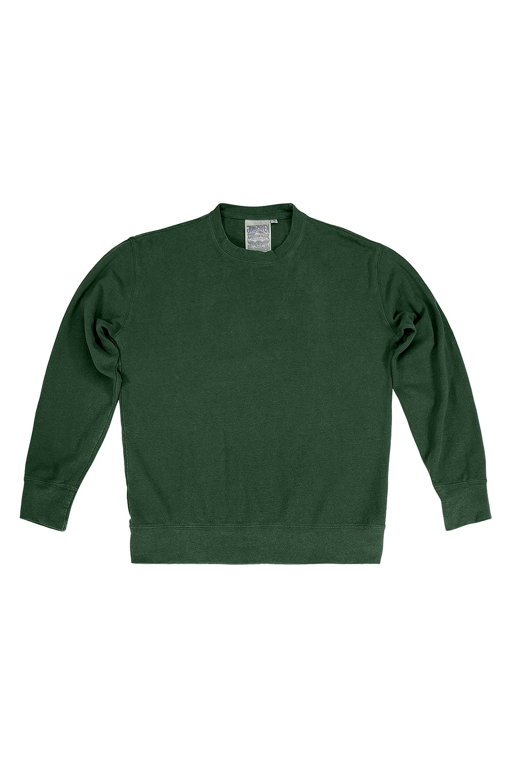 California Pullover | Jungmaven Hemp Clothing & Accessories / Color: Hunter Green