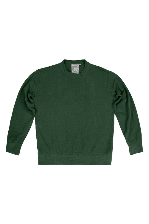 California Pullover - Sale Colors | Jungmaven Hemp Clothing & Accessories / Color: Hunter Green