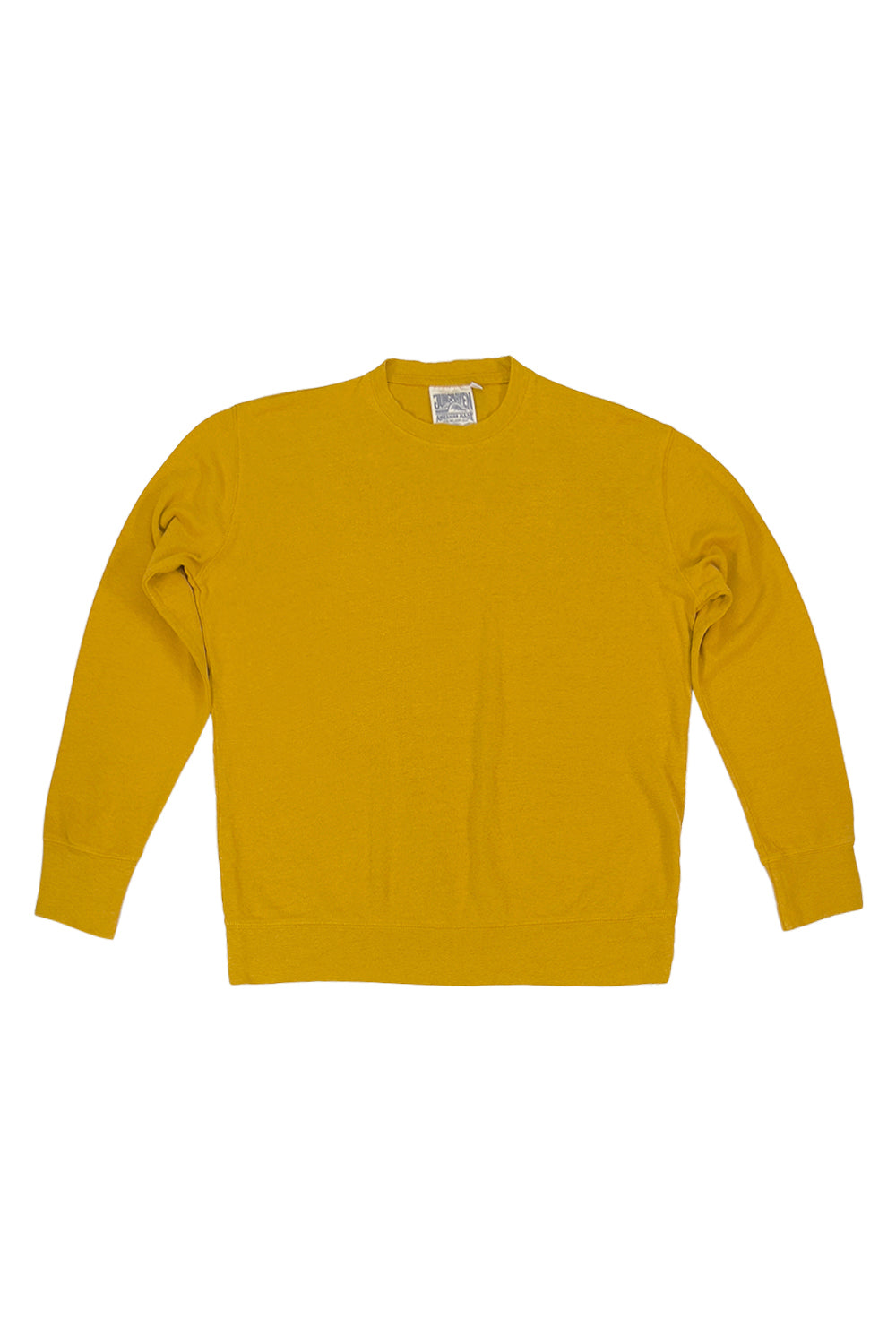 California Pullover | Jungmaven Hemp Clothing & Accessories / Color: Spicy Mustard