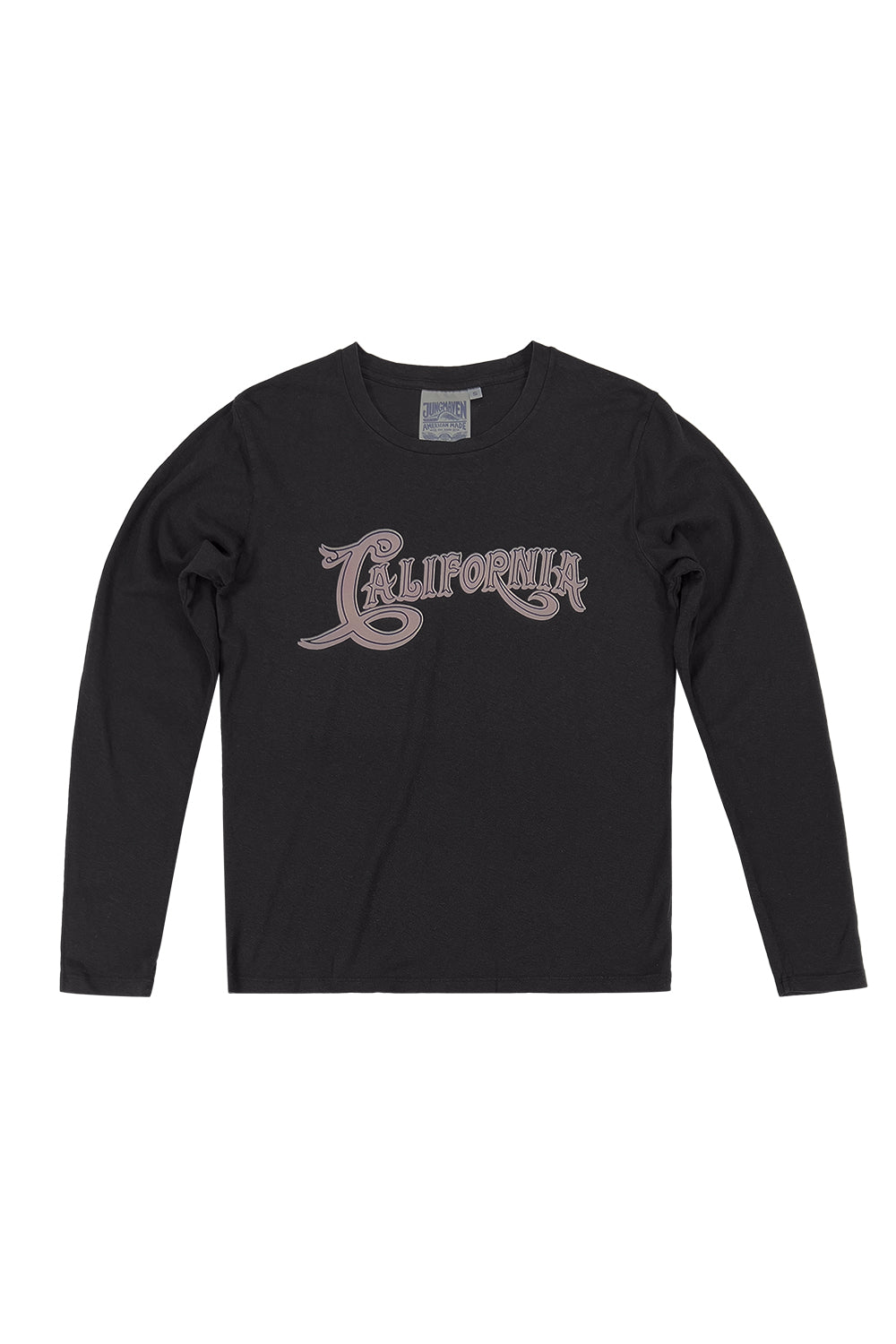 California Encanto Long Sleeve Tee | Jungmaven Hemp Clothing & Accessories / Color: Black