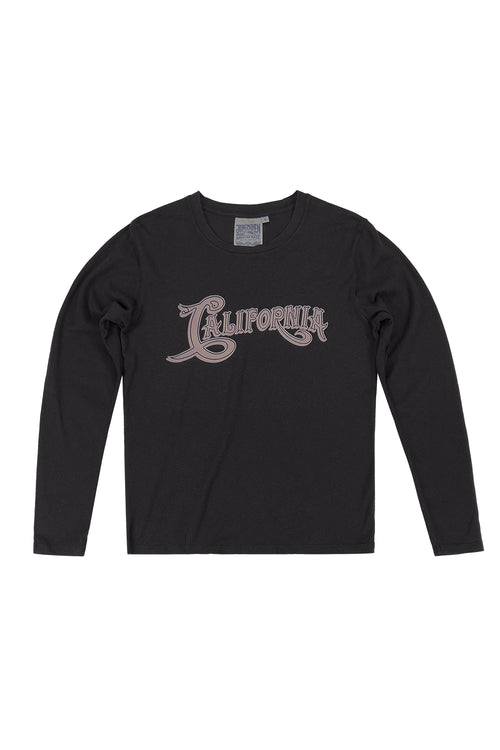 California Encanto Long Sleeve Tee | Jungmaven Hemp Clothing & Accessories / Color: Black