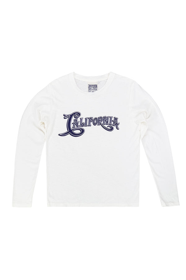 California Encanto Long Sleeve Tee | Jungmaven Hemp Clothing & Accessories / Color: Washed White