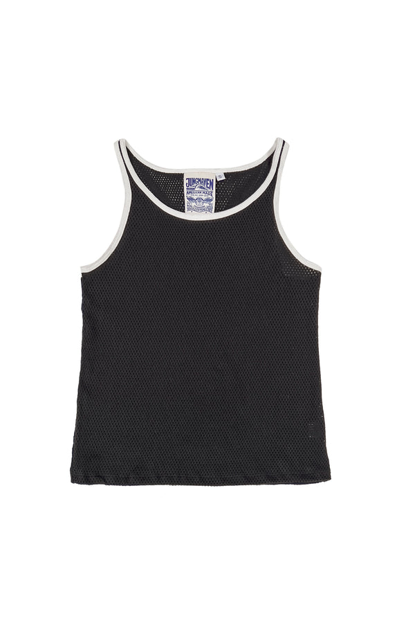 Calobo Mesh Tank | Jungmaven Hemp Clothing & Accessories / Color: Black