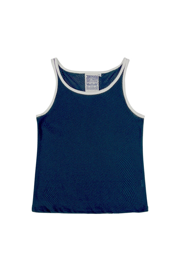 Calobo Mesh Tank - Sale Colors | Jungmaven Hemp Clothing & Accessories / Color: Navy