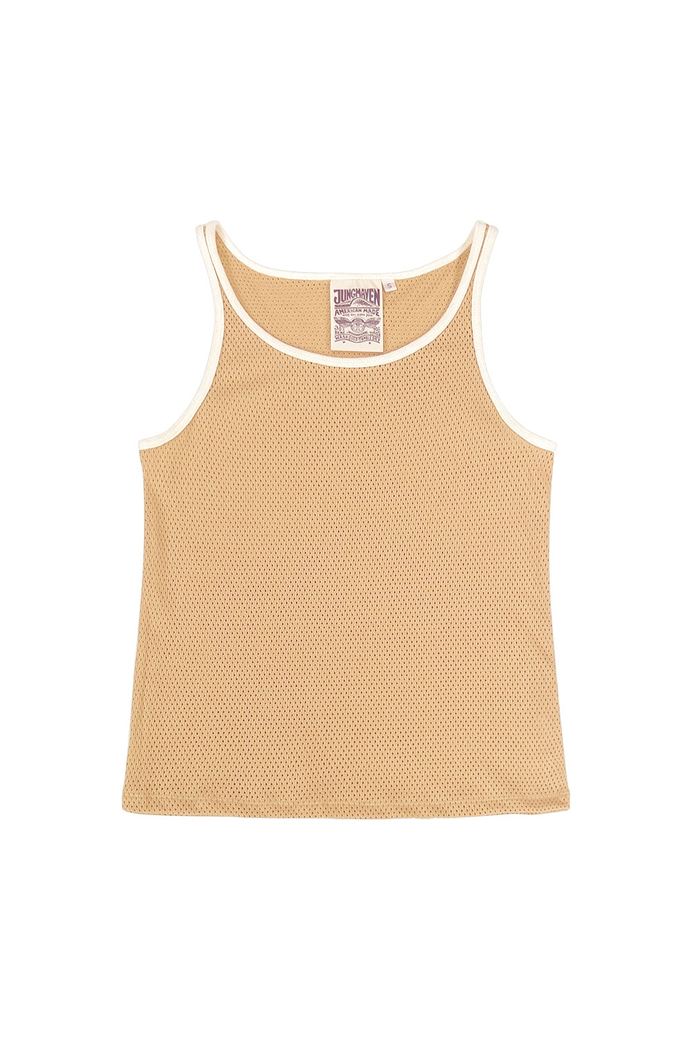 ANCELLM　DYED MESH TANK TOP Calobo Mesh Tank | Jungmaven Hemp Clothing & Accessories
