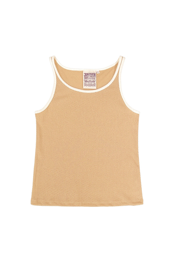 Calobo Mesh Tank - Sale Colors | Jungmaven Hemp Clothing & Accessories / Color: Oat Milk