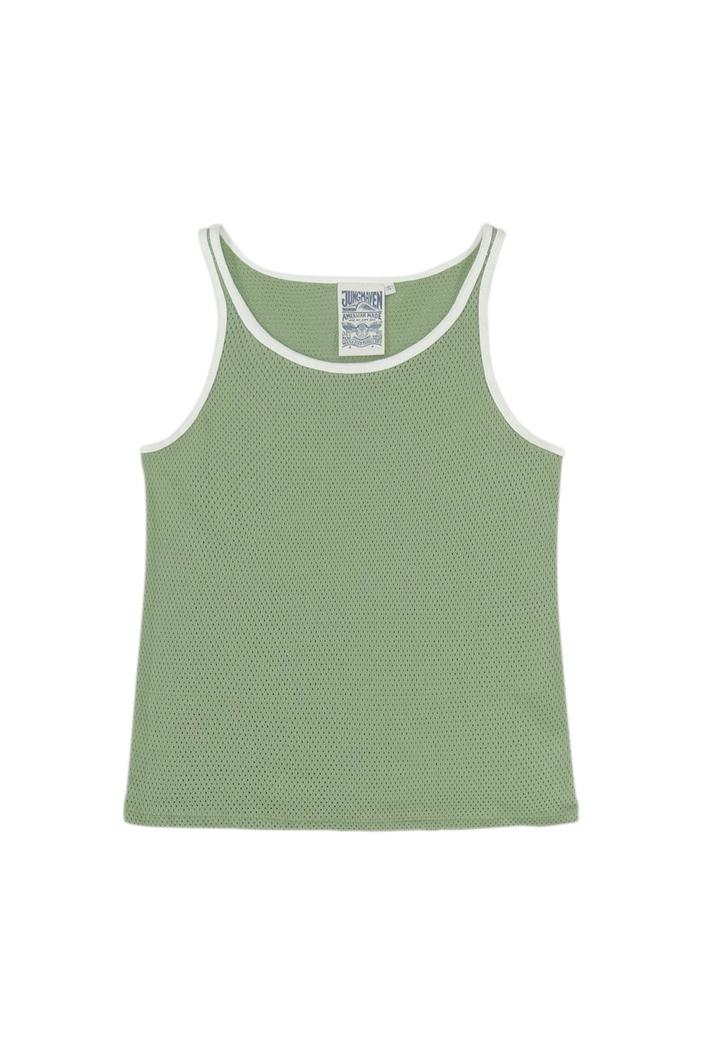 Calobo Mesh Tank | Jungmaven Hemp Clothing & Accessories / Color: Pistachio