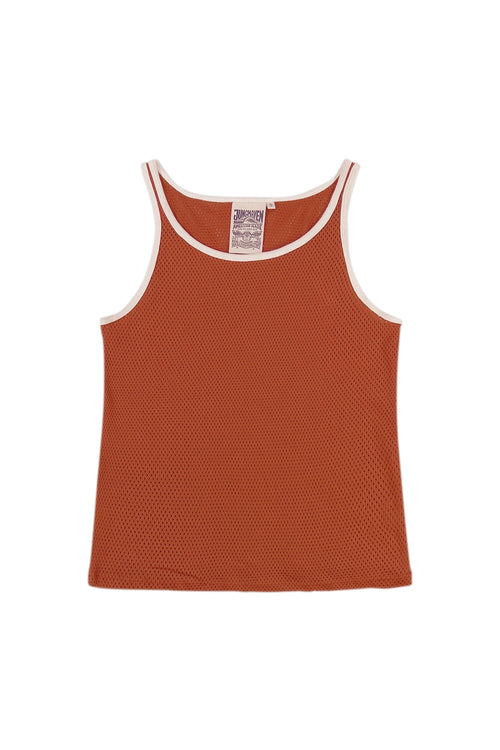 Calobo Mesh Tank | Jungmaven Hemp Clothing & Accessories / Color: Roobios Tea