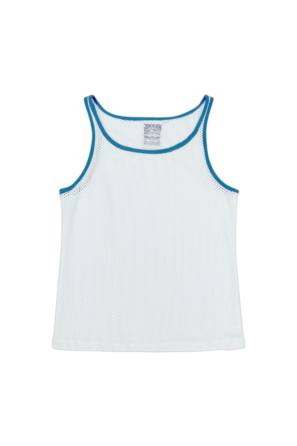 Calobo Mesh Tank | Jungmaven Hemp Clothing & Accessories / Color: Washed White