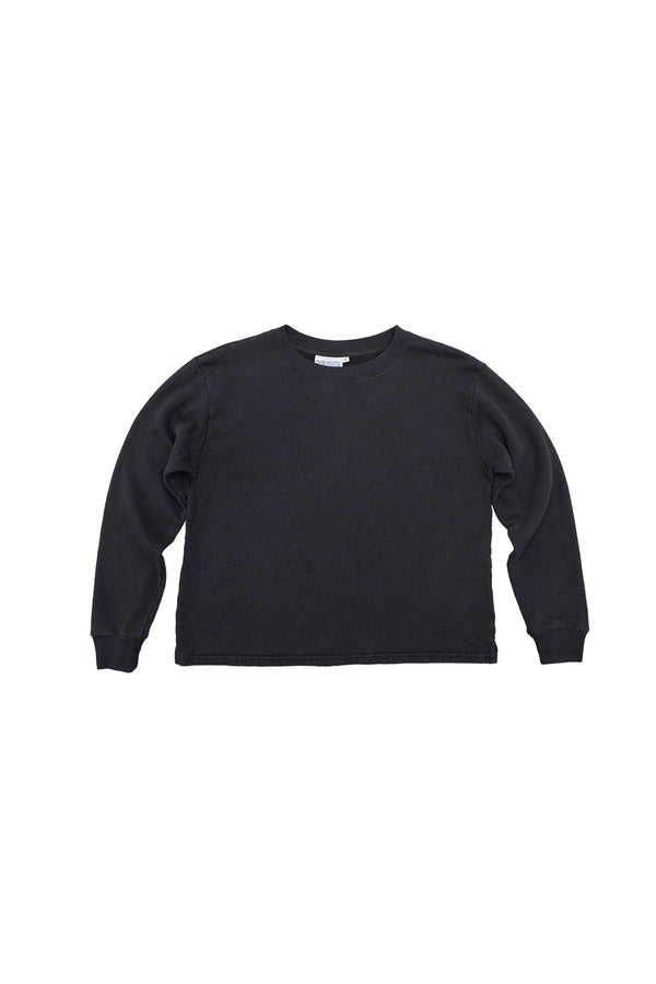 Campfire Fleece Sweatshirt | Jungmaven Hemp Clothing & Accessories / Color: Black
