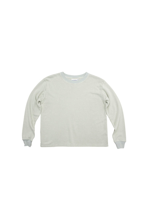Campfire Fleece Sweatshirt | Jungmaven Hemp Clothing & Accessories / Color: Stormy Green