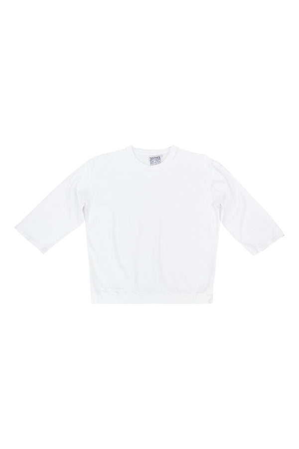 Cardiff 3/4 Sleeve Tee | Jungmaven Hemp Clothing & Accessories / Color: Optic White