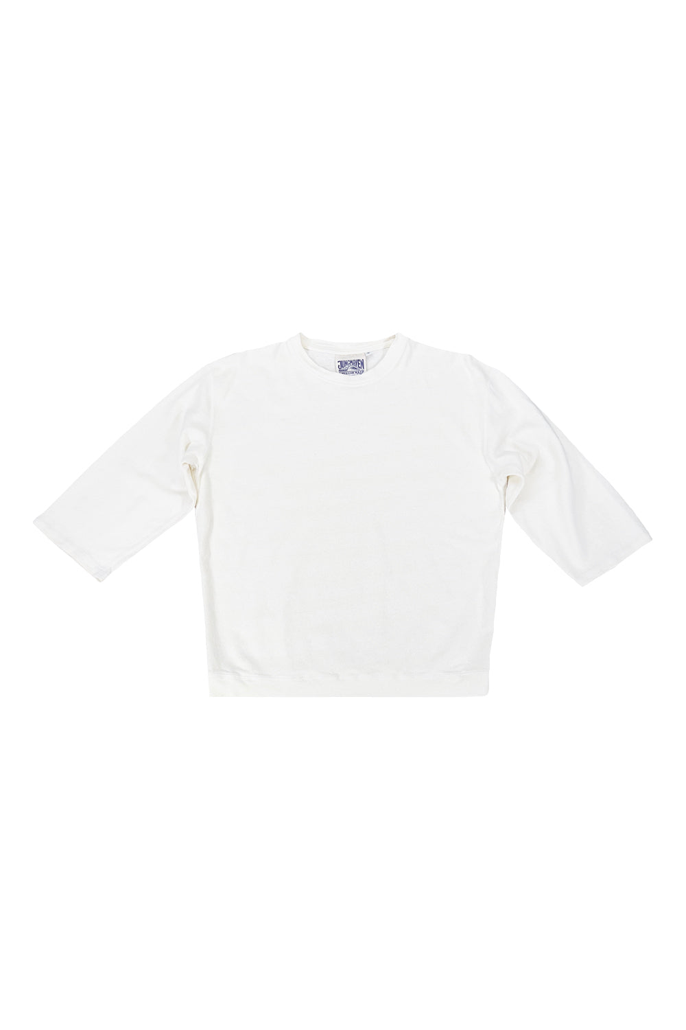 Cardiff 3/4 Sleeve Tee | Jungmaven Hemp Clothing & Accessories / Color: Washed White