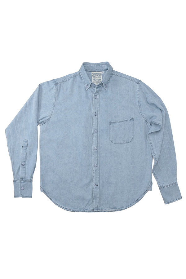 Catalina Button Down Shirt | Jungmaven Hemp Clothing & Accessories / Color: Light