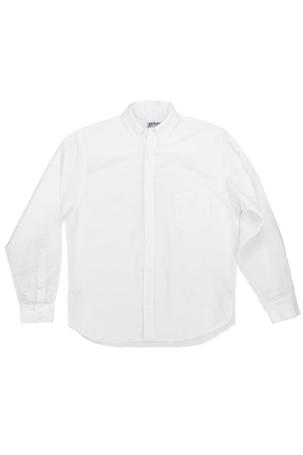 Catalina Button Down Shirt | Jungmaven Hemp Clothing & Accessories / Color: Washed White