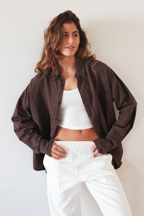 Catalina Button Down Shirt | Jungmaven Hemp Clothing & Accessories / Color: