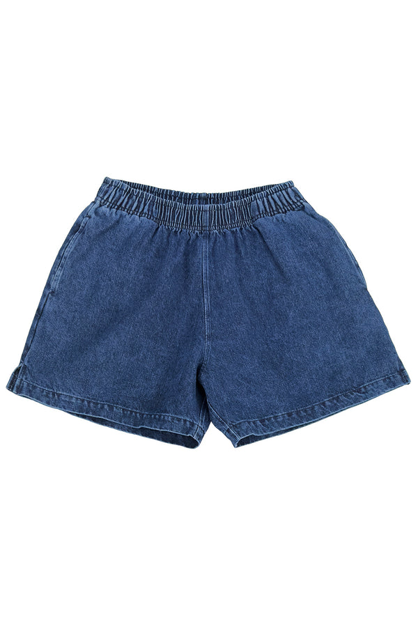 Cóbano Denim Short | Jungmaven Hemp Clothing & Accessories / Color: Medium