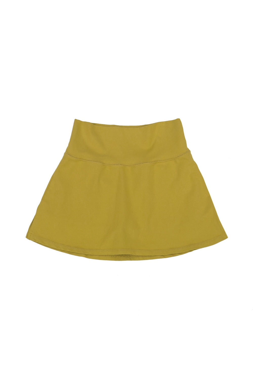 Court Skort | Jungmaven Hemp Clothing & Accessories / Color: Citrine Yellow