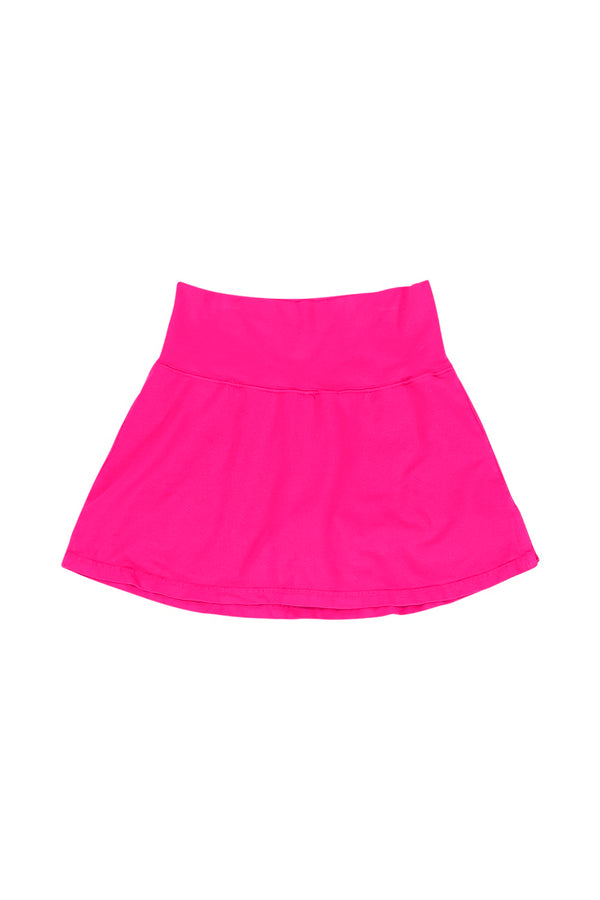 Court Skort | Jungmaven Hemp Clothing & Accessories / Color: Pink Grapefruit
