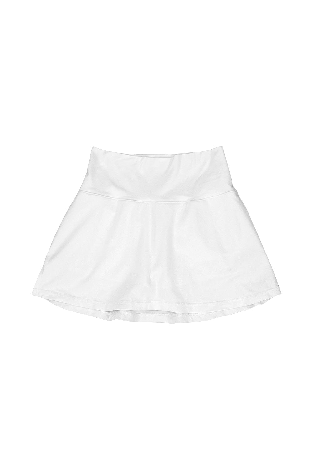 Court Skort | Jungmaven Hemp Clothing & Accessories / Color: Washed White
