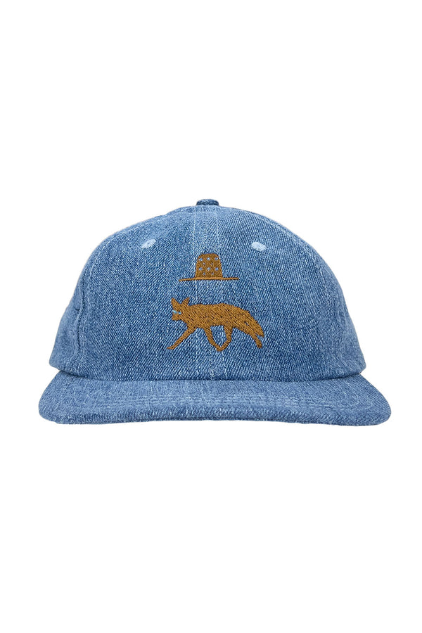 Coyote Denim Cap | Jungmaven Hemp Clothing & Accessories / Color: Light
