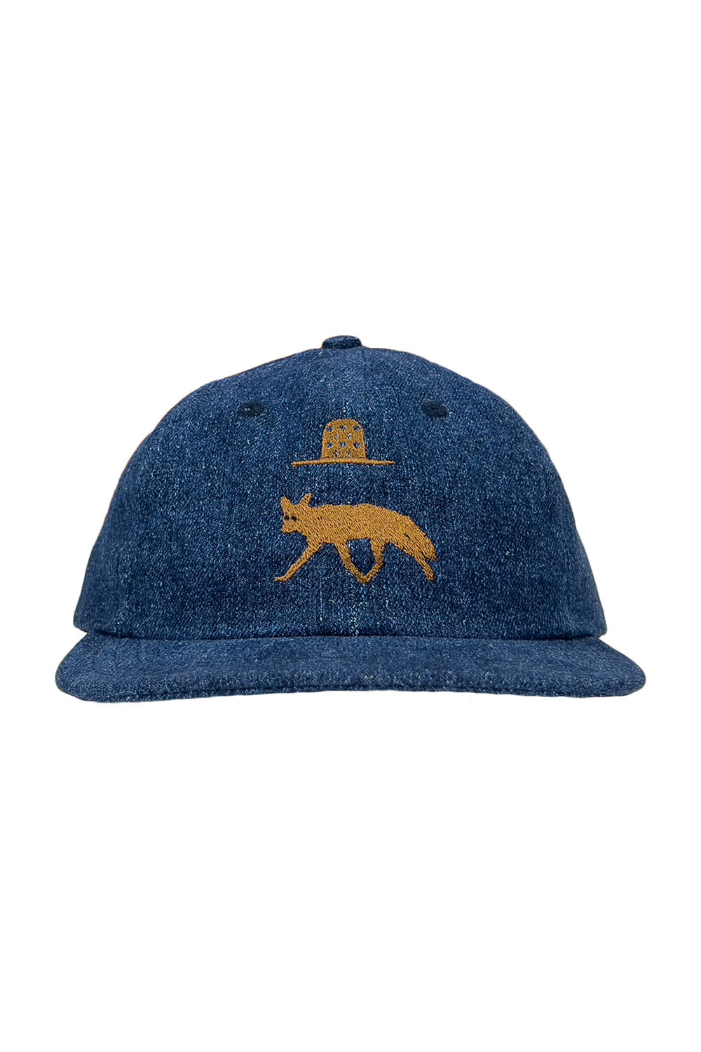 Coyote Denim Cap | Jungmaven Hemp Clothing & Accessories / Color: Medium