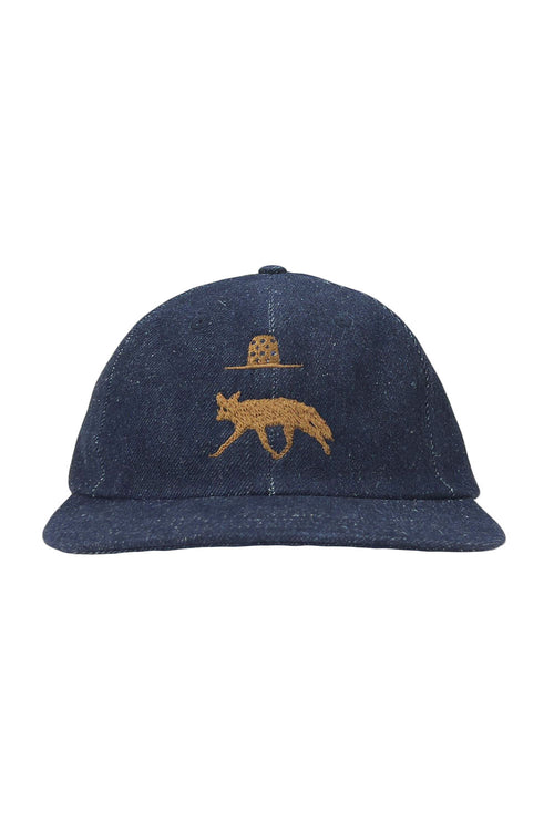 Coyote Denim Cap | Jungmaven Hemp Clothing & Accessories / Color: Dark