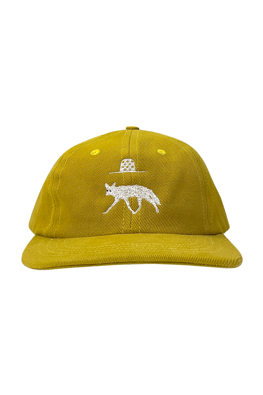 Coyote Twill Cap | Jungmaven Hemp Clothing & Accessories / Color:Citrine Yellow