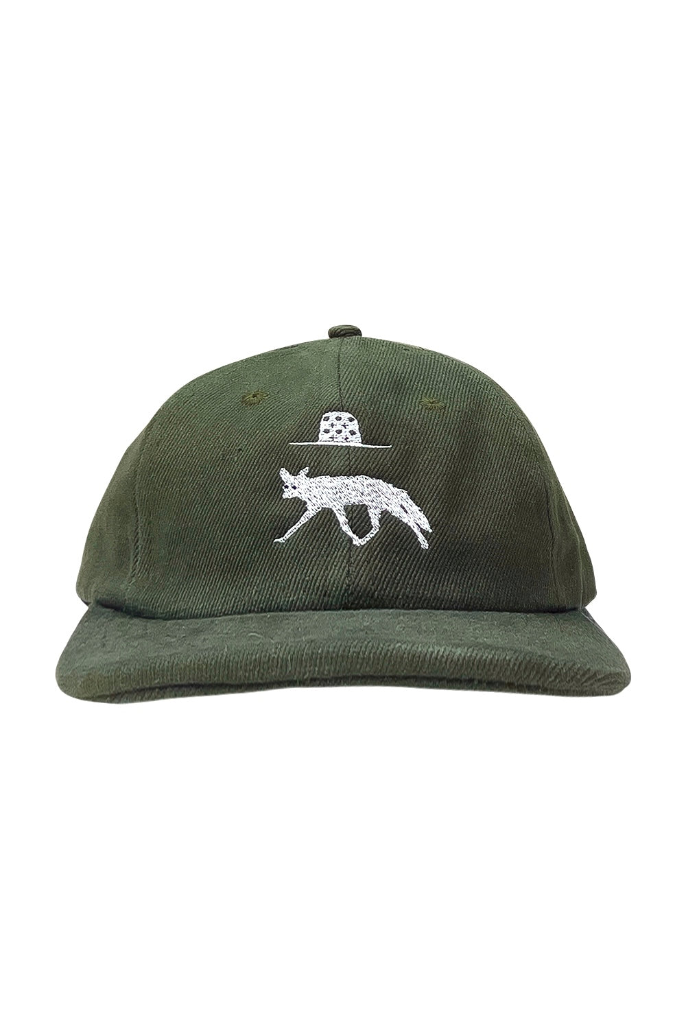 Coyote Twill Cap | Jungmaven Hemp Clothing & Accessories / Color: Olive Green