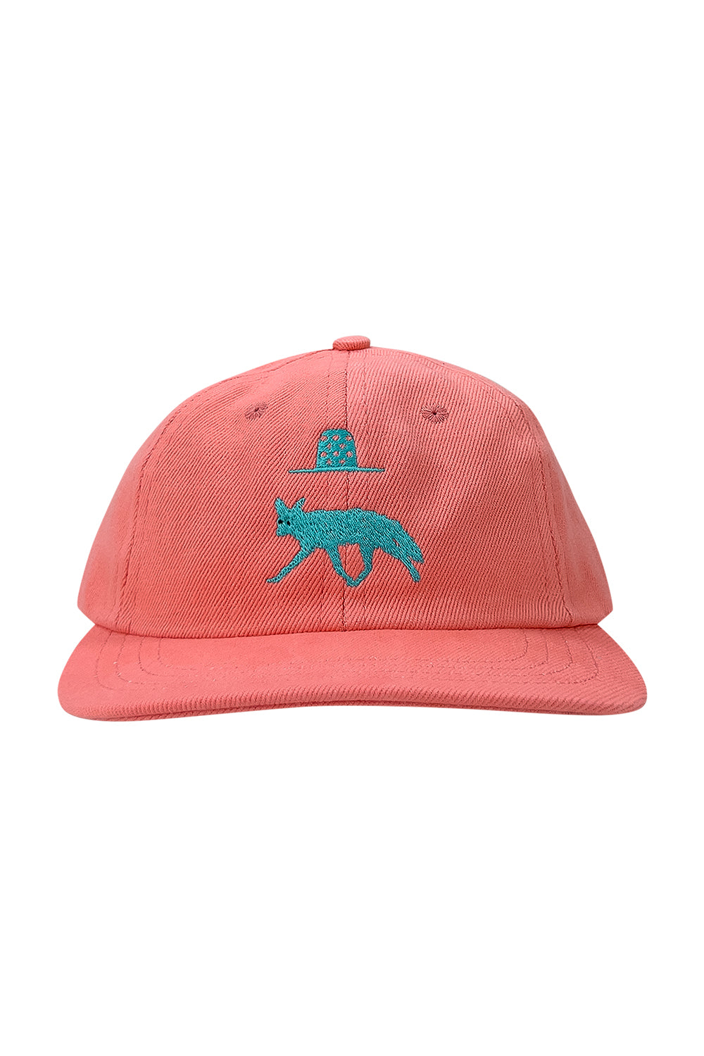 Coyote Twill Cap | Jungmaven Hemp Clothing & Accessories / Color: Pink Salmon