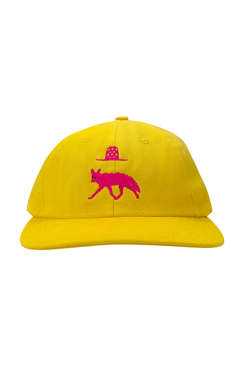 Coyote Twill Cap | Jungmaven Hemp Clothing & Accessories / Color: Sunshine Yellow