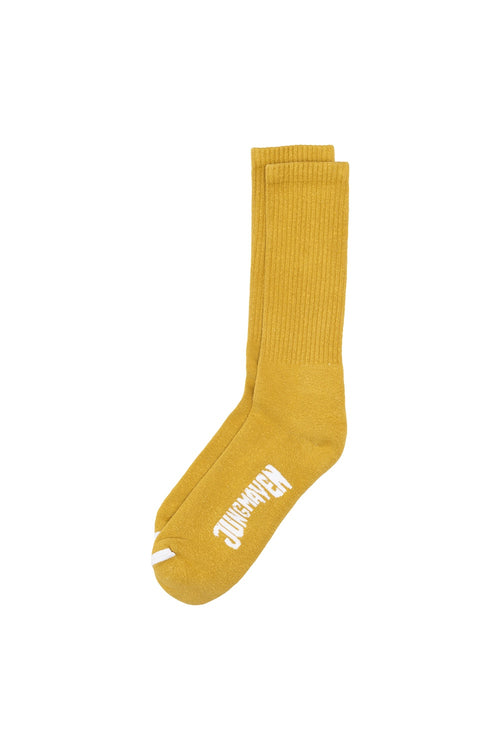 Hemp Crew Socks | Jungmaven Hemp Clothing & Accessories / Color: Citrine Yellow