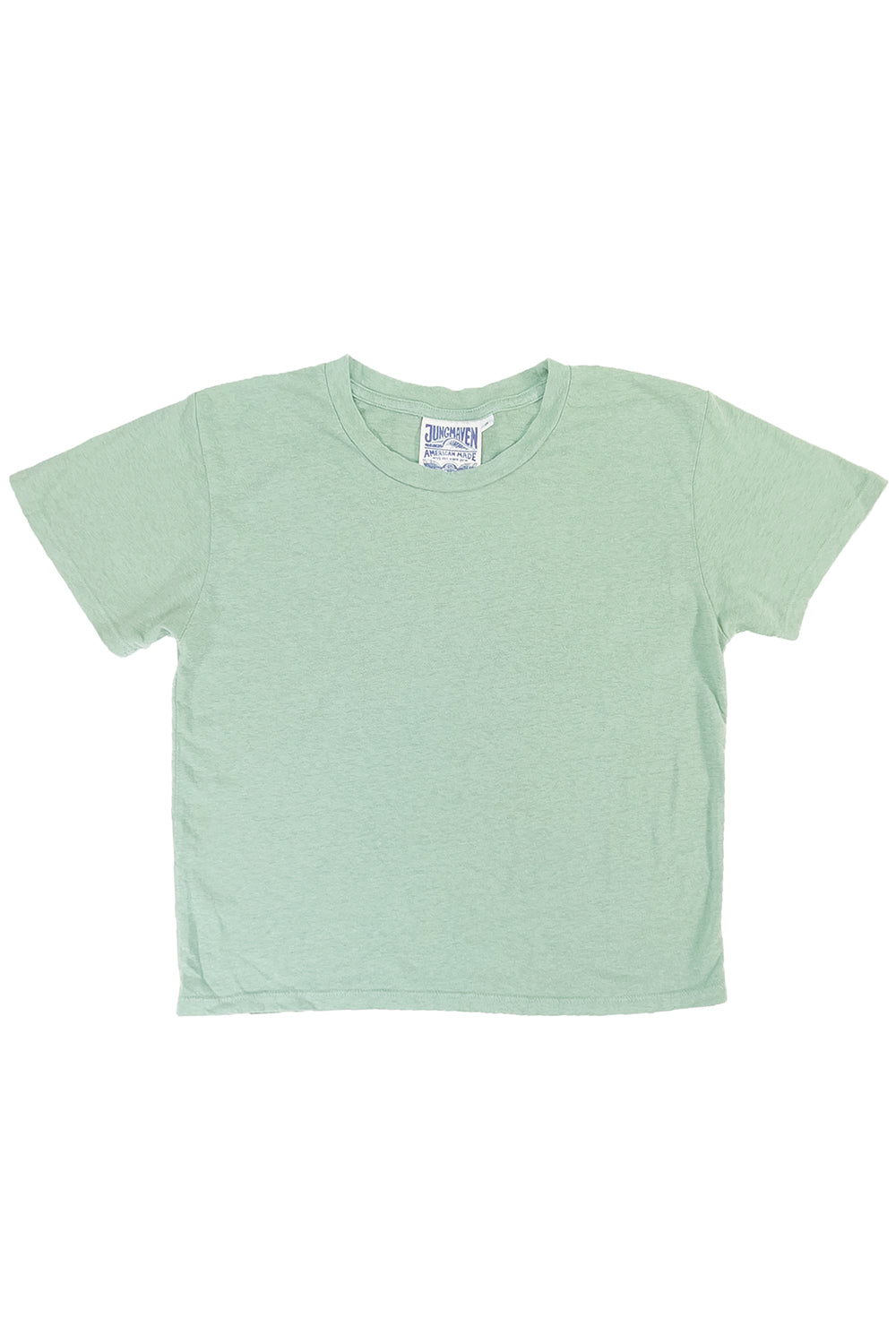 Cropped Lorel Tee | Jungmaven Hemp Clothing & Accessories / Color: Sage Green